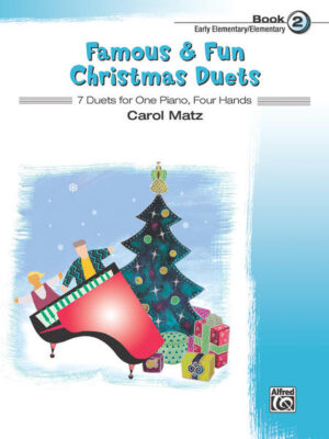 Famous & Fun Christmas Duets, Book 2, contains 7 timeless carefully graded early elementary to elementary Christmas-season favorites. These works have been artfully arranged and balanced for two evenly skilled players. Titles: Coventry Carol * Hallelujah Chorus * I Saw Three Ships * It Came Upon the Midnight Clear * O Come, All Ye Faithful * O Little Town of Bethlehem * What Child Is This?