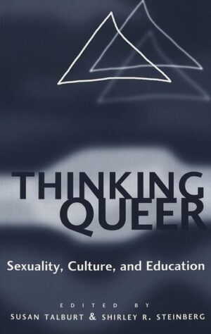 Thinking Queer takes up the challenges of queer theorizing for education by interrogating the effects of representation through voice and visibility, the interplay of social and academic knowledges and ignorances, and the performative aspects of queer identities and practices. Engaging ethnography, philosophical policy, and social analysis, cultural and media studies, and theoretical stances from psychoanalysis to complexity theory, the essays in this volume challenge readers to move beyond the logic of identity politics in order to consider the limitations and possibilities of cultural and institutional policies and practices in K-12 and higher educational contexts. This volume offers analyses of queer subjects that frame possibilities for new forms of inquiry into queer politics and practices and suggests tactics for educational change.