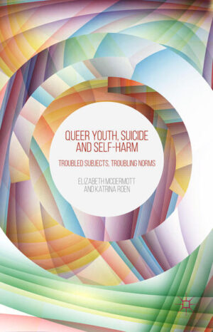 Leider hat der Verlag Palgrave Macmillan UK es versäumt, dem Buchhandel eine Inhaltsangabe zu dem Buch "Queer Youth, Suicide and Self-HarmTroubled Subjects, Troubling Norms" von E. McDermott und K. Roen  zur Verfügung zu stellen. Das ist bedauerlich, aber wir stellen unseren Leser und Leserinnen das Buch trotzdem vor.