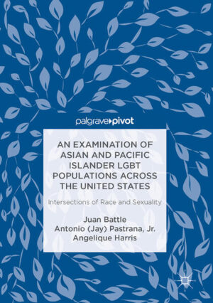 Leider hat der Verlag Palgrave Macmillan US es versäumt, dem Buchhandel eine Inhaltsangabe zu dem Buch "An Examination of Asian and Pacific Islander LGBT Populations Across the United StatesIntersections of Race and Sexuality" von Juan Battle und Jr. Pastrana und Angelique Harris zur Verfügung zu stellen. Das ist bedauerlich, aber wir stellen unseren Leser und Leserinnen das Buch trotzdem vor.