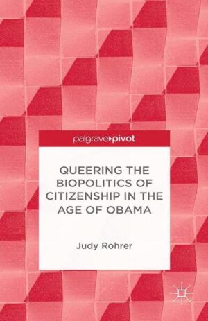 The book from the interdisciplinary fields of queer theory, critical race theory, feminist political theory, disability studies, and indigenous studies to demonstrate that analyzing contemporary notions of citizenship requires understanding the machinations of governmentality and biopolitics in the (re)production of the proper citizen.