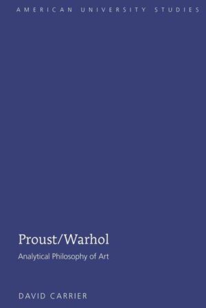 Two of the most important modernist artists, Marcel Proust and Andy Warhol, also developed aesthetic theories. Proust presents imaginary artists - a composer, a painter, and a novelist. Warhol made paintings and sculptures