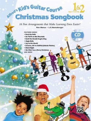 Have even more fun learning to play the guitar with your all-time favorite Christmas songs! The arrangements in this book correlate to Alfred's Kid's Guitar Course, Books 1, 2, and Complete, plus Alfred's Teach Your Child to Play Guitar---with handy page references throughout to help you integrate them directly into your lessons. The accompanying CD contains every song performed by a professional guitarist for listening and playing along.