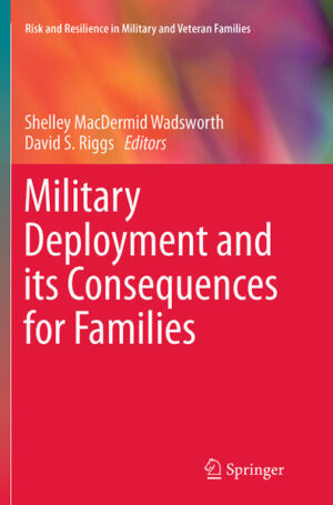 Leider hat der Verlag Springer US es versäumt, dem Buchhandel eine Inhaltsangabe zu dem Buch "Military Deployment and its Consequences for Families" von Shelley MacDermid Wadsworth und David S. Riggs  zur Verfügung zu stellen. Das ist bedauerlich, aber wir stellen unseren Leser und Leserinnen das Buch trotzdem vor.