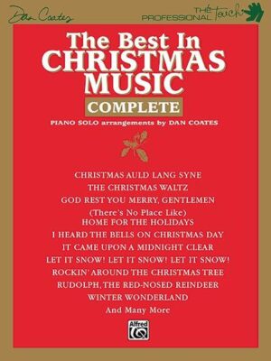 Titles: Angels We Have Heard on High * Away in a Manger * The Birthday of a King * Christmas Auld Lang Syne * The Christmas Waltz * Color the Children * Deck the Hall * The First Noel * God Rest You Merry, Gentlemen * Hark! the Herald Angels Sing * A Holly, Jolly Christmas * (There's No Place Like) Home for the Holidays * I Heard the Bells on Christmas Day * I'll Be Home for Christmas * It Came Upon the Midnight Clear * Joy to the World * Let It Snow! Let It Snow! Let It Snow! * O Come All Ye Faithful * O Holy Night * O Little Town of Bethlehem * Rockin' Around the Christmas Tree * Rudolph the Red-Nosed Reindeer * Santa Baby * Silent Night * Ukranian Bell Carol * We Three Kings of Orient Are * What Child is This? * Winter Wonderland.