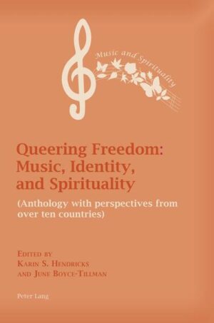 This book is intended to challenge the status quo of music learning and experience by intersecting various musical topics with discussions of spirituality and queer studies. Spanning from the theoretical to the personal, the authors utilize a variety of approaches to query how music makers might blend spiritualitys healing and wholeness with queer theorys radical liberation. Queering Freedom: Music, Identity and Spirituality represents an eclectic mix of historical, ethnomusicological, case study, narrative, ethnodramatic, philosophical, theological, and theoretical contributions. The book reaches an international audience, with invited authors from around the world who represent the voices and perspectives of over ten countries. The authors engage with policy, practice, and performance to critically address contemporary and historical music practices. Through its broad and varied writing styles and representations, the collection aims to shift perspectives of possibility and invite readers to envision a fresh, organic, and more holistic musical experience.