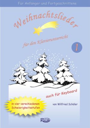 Das Heft enthalten aller Lieder in vierfacher Form, von sehr leicht bis mittelschwer. Jedes Lied ist also in vier Sätzen vorhanden. Die Abstufungen sind so gewählt, dass für den Anfänger mit einem Vierteljahr Unterricht bis hin zu fortgeschritteneren Schülern (etwa vier bis fünf Jahre Unterricht) immer ein passender Satz zu finden ist. Es gibt also nicht mehr das Problem, in der vorhandenen Literatur ein Buch mit passenden Sätzen suchen zu müssen. Wenn ein Anfänger das Buch benutzt, kann er es mehrere Jahre hintereinander verwenden. Für die Schüler ist es ein wirkliches Erfolgserlebnis, wenn sie im nächsten Jahr eine schwierigere Variante spielen können. Inhalt: Alle Jahre wieder - Am Weihnachtsbaum die Lichter brennen - Engel auf den Feldern singen (Engel bringen frohe Kunde / Gloria) - Ihr Kinderlein, kommet - Jingle Bells - Kling, Glöckchen - Kommet ihr Hirten - Lasst uns froh und munter sein - Leise rieselt der Schnee - Morgen kommt der Weihnachtsmann - Morgen, Kinder, wird´s was geben - O du fröhliche - O Tannenbaum - Schneeflöckchen - Stille Nacht - Tragt in die Welt nun ein Licht - Was soll das bedeuten Im Anhang gibt es noch zwölf Lieder für zwei Spieler