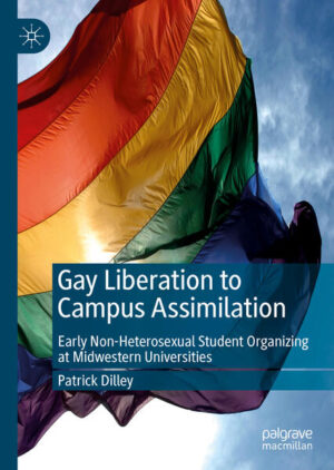 Leider hat der Verlag Springer International Publishing es versäumt, dem Buchhandel eine Inhaltsangabe zu dem Buch "Gay Liberation to Campus AssimilationEarly Non-Heterosexual Student Organizing at Midwestern Universities" von Patrick Dilley zur Verfügung zu stellen. Das ist bedauerlich, aber wir stellen unseren Leser und Leserinnen das Buch trotzdem vor.