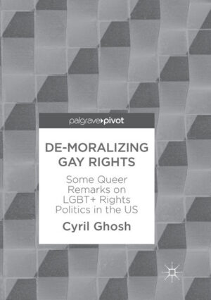 This book critically interrogates three sets of distortions that emanate from the messianic core of 21st century public discourse on LGBT+ rights in the United States. The first relates to the critique of pinkwashing, often advanced by scholars who claim to be committed to an emancipatory politics. The second concerns a recent US Supreme Court decision, Obergefell v. Hodges (2015), a judgment that established marriage equality across the 50 states. The third distortion occurs in Kenji Yoshinos theorization of the concept of gay covering. Each distortion produces its own injunction to assimilate, sometimes into the dominant mainstream and, at other times, into the fold of what is axiomatically taken to be the category of the radical. Using a queer theoretic analysis, De-Moralizing Gay Rights argues for the dismantling of each of these three sets of assimilationist injunctions.