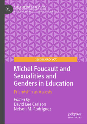 Leider hat der Verlag Springer International Publishing es versäumt, dem Buchhandel eine Inhaltsangabe zu dem Buch "Michel Foucault and Sexualities and Genders in EducationFriendship as Ascesis" von David Lee Carlson und Nelson M. Rodriguez  zur Verfügung zu stellen. Das ist bedauerlich, aber wir stellen unseren Leser und Leserinnen das Buch trotzdem vor.