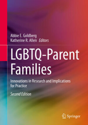 Leider hat der Verlag Springer International Publishing es versäumt, dem Buchhandel eine Inhaltsangabe zu dem Buch "LGBTQ-Parent FamiliesInnovations in Research and Implications for Practice" von Abbie E. Goldberg und Katherine R. Allen  zur Verfügung zu stellen. Das ist bedauerlich, aber wir stellen unseren Leser und Leserinnen das Buch trotzdem vor.