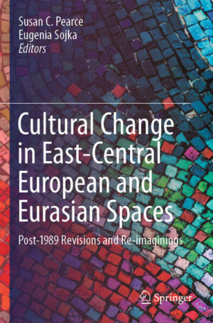 Leider hat der Verlag Springer International Publishing es versäumt, dem Buchhandel eine Inhaltsangabe zu dem Buch "Cultural Change in East-Central European and Eurasian SpacesPost-1989 Revisions and Re-imaginings" von Susan C. Pearce und Eugenia Sojka  zur Verfügung zu stellen. Das ist bedauerlich, aber wir stellen unseren Leser und Leserinnen das Buch trotzdem vor.