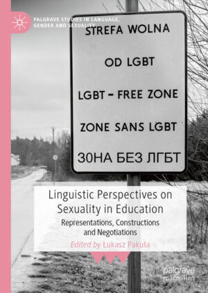 Leider hat der Verlag Springer International Publishing es versäumt, dem Buchhandel eine Inhaltsangabe zu dem Buch "Linguistic Perspectives on Sexuality in EducationRepresentations, Constructions and Negotiations" von Lukasz Pakula zur Verfügung zu stellen. Das ist bedauerlich, aber wir stellen unseren Leser und Leserinnen das Buch trotzdem vor.