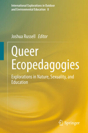 Leider hat der Verlag Springer International Publishing es versäumt, dem Buchhandel eine Inhaltsangabe zu dem Buch "Queer EcopedagogiesExplorations in Nature, Sexuality, and Education" von Joshua Russell zur Verfügung zu stellen. Das ist bedauerlich, aber wir stellen unseren Leser und Leserinnen das Buch trotzdem vor.