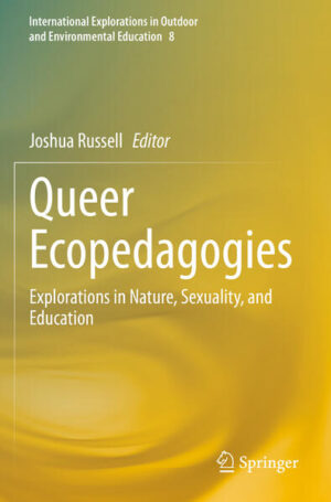 Leider hat der Verlag Springer International Publishing es versäumt, dem Buchhandel eine Inhaltsangabe zu dem Buch "Queer EcopedagogiesExplorations in Nature, Sexuality, and Education" von Joshua Russell zur Verfügung zu stellen. Das ist bedauerlich, aber wir stellen unseren Leser und Leserinnen das Buch trotzdem vor.