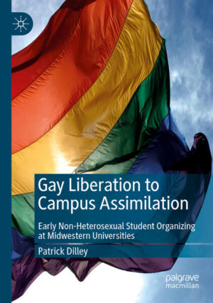 Leider hat der Verlag Springer International Publishing es versäumt, dem Buchhandel eine Inhaltsangabe zu dem Buch "Gay Liberation to Campus AssimilationEarly Non-Heterosexual Student Organizing at Midwestern Universities" von Patrick Dilley zur Verfügung zu stellen. Das ist bedauerlich, aber wir stellen unseren Leser und Leserinnen das Buch trotzdem vor.