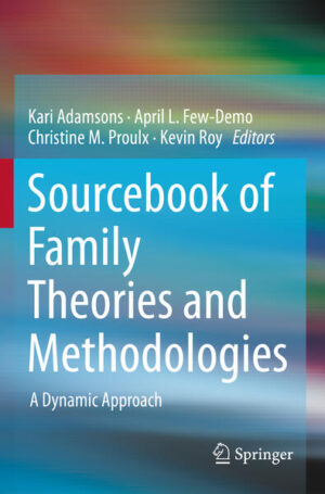 Leider hat der Verlag Springer International Publishing es versäumt, dem Buchhandel eine Inhaltsangabe zu dem Buch "Sourcebook of Family Theories and MethodologiesA Dynamic Approach" von Kari Adamsons, April L. Few-Demo, Christine Proulx, Kevin Roy zur Verfügung zu stellen. Das ist bedauerlich, aber wir stellen unseren Leser und Leserinnen das Buch trotzdem vor.