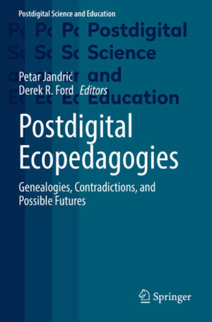 Leider hat der Verlag Springer International Publishing es versäumt, dem Buchhandel eine Inhaltsangabe zu dem Buch "Postdigital EcopedagogiesGenealogies, Contradictions, and Possible Futures" von Petar Jandri? und Derek R. Ford  zur Verfügung zu stellen. Das ist bedauerlich, aber wir stellen unseren Leser und Leserinnen das Buch trotzdem vor.