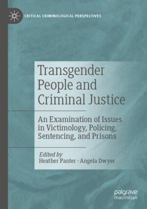 Leider hat der Verlag Springer International Publishing es versäumt, dem Buchhandel eine Inhaltsangabe zu dem Buch "Transgender People and Criminal JusticeAn Examination of Issues in Victimology, Policing, Sentencing, and Prisons" von Heather Panter und Angela Dwyer  zur Verfügung zu stellen. Das ist bedauerlich, aber wir stellen unseren Leser und Leserinnen das Buch trotzdem vor.