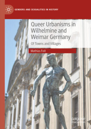 Leider hat der Verlag Springer International Publishing es versäumt, dem Buchhandel eine Inhaltsangabe zu dem Buch "Queer Urbanisms in Wilhelmine and Weimar GermanyOf Towns and Villages" von Mathias Foit zur Verfügung zu stellen. Das ist bedauerlich, aber wir stellen unseren Leser und Leserinnen das Buch trotzdem vor.