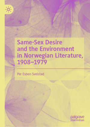 Leider hat der Verlag Springer International Publishing es versäumt, dem Buchhandel eine Inhaltsangabe zu dem Buch "Same-Sex Desire and the Environment in Norwegian Literature, 1908-1979" von Per Esben Svelstad zur Verfügung zu stellen. Das ist bedauerlich, aber wir stellen unseren Leser und Leserinnen das Buch trotzdem vor.