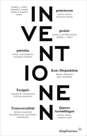 Das einflussreichste Theoriegefüge des ausgehenden 20. Jahrhunderts ist in die Jahre gekommen: Entstanden im politischen Kontext und den sozialen Milieus der 1960er und 1970er Jahre, war der »Poststrukturalismus« keine Schule, und seine ProtagonistInnen arbeiteten nicht notwendigerweise zu den selben theoretischen Fragen. Er war vielmehr eine intellektuelle Hochkonjunktur, die mit tiefgehenden Umformungen der Lebensstile und Wissensformen, mit neuen diskursiven Ordnungen und sozialen Praxen einherging. Viele seiner bedeutenden AutorInnen, unter ihnen die Theorie-Stars Foucault, Deleuze und Derrida, sind heute nicht mehr am Leben. Umso leichter gelingt es in unterschiedlichen Zusammenhängen, ihre Theoriebildung zu vereinnahmen, zu dekontextualisieren, zu entpolitisieren, nach Jahrzehnten der Hegung an den subkulturellen Rändern politisch zu zerreiben oder im akademischen Mainstream zu verharmlosen. Der erste Band der Reihe Inventionen präsentiert aktuelle Positionen poststrukturalistischer Theorie und versucht eine Neuzusammensetzung ihrer Ströme. Deren Basis ist die Wiederaneignung zentraler Begriffe der zeitgenössischen politischen Philosophie wie Potenzialität, Ereignis, Transversalität oder Assemblage. In der Zusammensetzung dieser Begriffe und der mit ihnen verbundenen Theoreme soll ein erster Schritt getan werden, jenes neue Begriffsgefüge zu entwickeln, das über das Label des »Poststrukturalismus« hinausgeht.