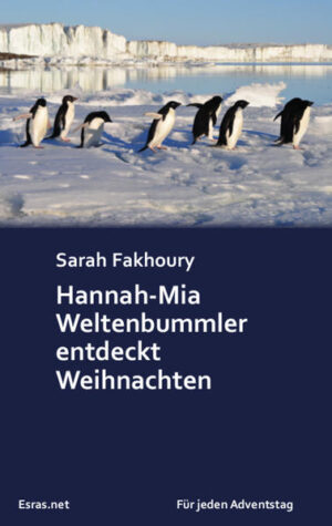 Hannah-Mia Weltenbummler, ein sechsjähriges Mädchen, wohnt am Südpol bei den Pinguinen. Doch irgendwie passt sie nicht so richtig in diese Kolonie hinein. Der Pinguinen-Rat beschliesst daher, sie auf eine Reise zu schicken - auf eine Reise zu den Menschen. Hannah-Mia fährt auf einer Eisscholle los, landet auf einem speziellen Stück Land und lernt dort Maria und Joseph kennen. Begleite Hannah-Mia auf ihrem Weg von den Pinguinen zu den Menschen, erfahre mehr über ihren Hintergrund und feiere mit ihr zusammen Weihnachten. Dieser Adventskalender funktioniert ganz einfach: Blättere vom 1. bis 24. Dezember je eine Buchseite um, bis alle »Türchen« geöffnet sind. So weisst du, wie die Geschichte ausgeht.