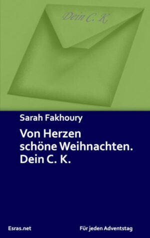 Felicitas, eine junge, beschäftigte Frau, bekommt Anfang Dezember einen Brief, der sie stutzig macht. Vor allem ist ihr der Absender ein Rätsel: C. K. Es muss jemand aus ihrem Umfeld sein, denn C. K. scheint sie recht gut zu kennen. Aber wer? Du bist herzlich eingeladen, diese Briefe zu lesen und dich mit Felicitas auf die Spur von C. K. zu machen.