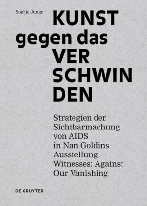 Im Jahr 1989 kuratierte die Fotografin Nan Goldin im New Yorker Artists Space mit Witnesses: Against Our Vanishing die erste Gruppenausstellung zum Thema AIDS, in der unter anderem Fotografien von Philip-Lorca diCorcia, Peter Hujar, Mark Morrisroe und David Wojnarowicz gezeigt wurden. Ausgehend von diesen fotografischen Repräsentationen untersucht die Studie die künstlerische Deutungshoheit von AIDS. Denn künstlerische Auseinandersetzungen mit der Epidemie wurden mit politischen und moralischen Bedeutungen aufgeladen und als Machtinstrumente im Kampf für die gesellschaftliche Sichtbarkeit von AIDS eingesetzt. Anhand der Analyse der Ausstellung und sechs Interviews mit New Yorker Künstler/innen und Kuratoren werden neue Erkenntnisse zur künstlerischen, sozialen und politischen Bedeutung von Kunst über AIDS in den USA der späten 1980er Jahre vermittelt.