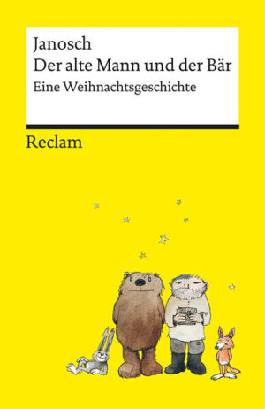 Ein Janosch-Weihnachtsmärchen Abseits vom lauten Jubel und Frohlocken erzählt Bestsellerautor Janosch in leisen Tönen und zarten Farben von einer wunderbaren Freundschaft. Ein stilles Weihnachtsmärchen über Einsamkeit, Ignoranz, Liebe und Geborgenheit, eine wunderbare Lektüre für besinnliche Stunden, und das schönste Geschenk für alle, denen die wahre Weihnachtsbotschaft wichtig ist. »Es war einmal ein alter Mann«, so beginnt die Geschichte über den bettelarmen Gregor. Im Sommer arbeitet er hart, um im Winter Vögel auf dem Markt zu kaufen - und sie dann freizulassen. Doch Gregor wird älter und ärmer. Irgendwann reicht sein Geld nur noch für einen schwachen Vogel zum halben Preis, und er braucht die Hilfe eines Bären, um den kleinen Vogel aufzupäppeln und ihm ein Leben in Freiheit zu schenken. Denn das ist das größte Geschenk, das man jemandem machen kann. Nicht nur zur Weihnachtszeit. - Eine Geschichte über Zusammenhalt und Freundschaft: Mit farbigen Illustrationen von Bestsellerautor Janosch - Klassiker zum Sammeln: Ein weihnachtlicher Janosch-Band in Reclams Universal-Bibliothek - Zum Verschenken oder Selberlesen: Für gemütliche Lesestunden im Advent - Für die ganze Familie: Eine besinnliche Weihnachtsgeschichte für Erwachsene und Kinder