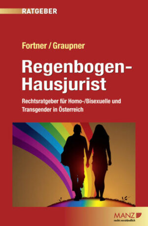 Der erste umfassende Rechtsratgeber speziell für Schwule, Lesben, Bisexuelle und Transgender (LGBT). Aus dem Inhalt: - Strafrecht: Wie wehre ich mich strafrechtlich gegen Beleidigungen, Zwangsoutings oder gar Erpressungen? - Diskriminierungsschutz: Was tun bei Jobverlust oder Mobbing wegen der sexuellen Orientierung? - Transgenderrechte: Gibt es nochden "Operationszwang" bei Namens- und Geschlechtsänderung? Muss ich mich nachder Geschlechtsänderung scheiden lassen? - Partnerschaftsrecht: Was gilt für formlose Lebensgemeinschaften? Was für die Eingetragene Partnerschaft? - und vieles mehr.