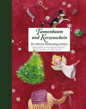 Ein wunderschön illustriertes Hausbuch für die ganze Familie mit Versen und Geschichten, die einfach zu Weihnachten gehören Die schönsten Geschichten und Gedichte zur Weihnachtszeit hat Antonie Schneider für dieses Buch ausgewählt, und Elisa Vavouri hat dazu atmosphärische Bilder gemalt. Die Erzählungen handeln vom ersten Schnee, dunklen Nächten und einem strahlenden Stern. Ein Hausbuch voller Plätzchenduft und Lichterglanz, mit Geschichten und Gedichten von Felicitas Hoppe, Robert Gernhardt, Wilhelm Busch, Margret Rettich, Heinz Janisch, Franz Hohler, Heinrich Heine, Josef Guggenmos, Erwin Strittmatter, Agatha Christie u. v. m. Die hochwertige Aussattung macht es zum idealen Geschenk!