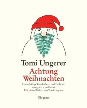 Wer mit Tomi Ungerer Weihnachten feiern will, darf sich freuen: Der Zeichner und Autor ist immer für eine Überraschung gut, bei ihm wird Weihnachten garantiert nicht zum öden, klebrig-zuckersüßen Fest des Kommerzes und der Langeweile. Trotzdem aber ist Tomi Ungerers ›Achtung Weihnachten‹ ein prachtvolles Hausbuch, prall gefüllt wie ein Weihnachtsstrumpf mit hinterhältigen und überraschenden, zuweilen aber auch besinnlichen Erzählungen und Gedichten von Autoren aus der ganzen Welt: von Charles Dickens und O. Henry bis Doris Dörrie und David Sedaris. Und als ganz besonderes Geschenk: die über 70 farbigen Zeichnungen von Tomi Ungerer, der Weihnachten verträumt, romantisch, witzversprühend, frech, frivol und subversiv interpretiert.