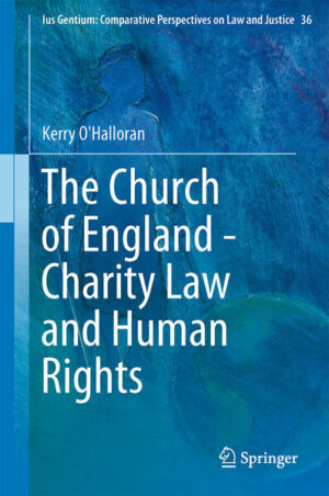 Leider hat der Verlag Springer International Publishing es versäumt, dem Buchhandel eine Inhaltsangabe zu dem Buch "The Church of England - Charity Law and Human Rights" von Kerry O'Halloran zur Verfügung zu stellen. Das ist bedauerlich, aber wir stellen unseren Leser und Leserinnen das Buch trotzdem vor.