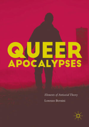 Leider hat der Verlag Springer International Publishing es versäumt, dem Buchhandel eine Inhaltsangabe zu dem Buch "Queer ApocalypsesElements of Antisocial Theory" von Lorenzo Bernini zur Verfügung zu stellen. Das ist bedauerlich, aber wir stellen unseren Leser und Leserinnen das Buch trotzdem vor.