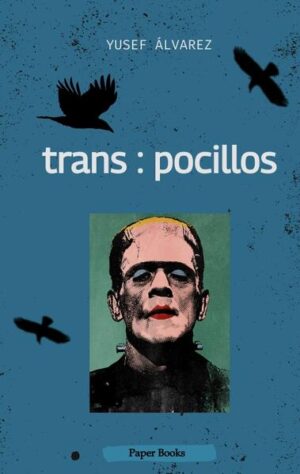 Con el título trans : pocillos nos ofrece Yusef Álvarez un íntimo atisbo al demiurgo transexual. Contornos de emociones y pensamientos en una oscuridad poco explorada y aún menos revelada por las multinacionales farmacéuticas y la alharaca político-comercial de las masas. Esta obra nos acerca a los conflictos internos del corazón y de una lógica circular de seres humanos en busca de sí mismos. El poeta retrata la grotesca y fallida transición existencial en caída espiral, un dolor íntimo que aumenta inversamente proporcional a la pérdida de sensibilidad corporal causada por múltiples intervenciones quirúrgicas, la búsqueda decidida y voluntariosa de un imaginario identitario al otro lado de la frontera en la que quedan atrapados. Se trata de una narración fragmentada de perpetuos y agónicos transeúntes. De cómo la búsqueda incesante de una interioridad afirmativa se muestra una y otra vez como mera exterioridad sin respuestas propicias. Este libro recoge sentimientos, consideraciones, nostalgias y la acritud del sufrimiento trágico y descomunal de perderse uno a sí mismo en sí mismo.