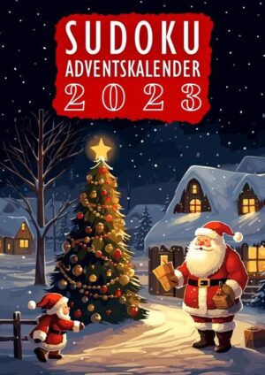 Adventskalender Sudoku 2023: Suchen Sie nach einer täglichen Herausforderung für Ihr Gehirn? Studien zeigen: Regelmäßiges Sudoku-Spielen kann Ihr geistiges Alter um bis zu zehn Jahre verjüngen. Diese Erkenntnisse stammen von renommierten britischen Wissenschaftlern. Unser Adventskalender ist perfekt für Erwachsene und ältere Menschen geeignet. Er präsentiert Ihnen täglich neue Rätsel, von leicht bis anspruchsvoll, samt Lösungen zum Nachprüfen. Warum Sudoku? Es belebt den Geist, verbessert die Konzentration, trainiert das Gehirn, stärkt das Gedächtnis und ist eine wunderbare Bildschirmpause. All diese Vorteile machen unseren Kalender zum perfekten Weihnachtsgeschenk - innovativ und wertvoll.   Jetzt sichern