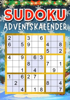 Sudoku Adventskalender 2023: Suchen Sie nach einer täglichen Herausforderung für Ihr Gehirn? Studien zeigen: Regelmäßiges Sudoku-Spielen kann Ihr geistiges Alter um bis zu zehn Jahre verjüngen. Diese Erkenntnisse stammen von renommierten britischen Wissenschaftlern. Unser Adventskalender ist perfekt für Erwachsene und ältere Menschen geeignet. Er präsentiert Ihnen täglich neue Rätsel, von leicht bis anspruchsvoll, samt Lösungen zum Nachprüfen. Warum Sudoku? Es belebt den Geist, verbessert die Konzentration, trainiert das Gehirn, stärkt das Gedächtnis und ist eine wunderbare Bildschirmpause. All diese Vorteile machen unseren Kalender zum perfekten Weihnachtsgeschenk - innovativ und wertvoll.   Jetzt sichern