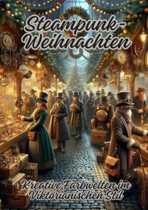 "In 'Steampunk-Weihnachten: Kreative Farbwelten im Viktorianischen Stil' entführt Sie dieses Malbuch in eine faszinierende Welt, in der die festliche Atmosphäre von Weihnachten auf die erstaunliche Ästhetik des Steampunk trifft. Das Buch präsentiert eine Vielzahl von kunstvollen Illustrationen, die viktorianische Weihnachtsmotive und Steampunk-Elemente miteinander verweben. Tauchen Sie ein in die einzigartige Verschmelzung von Nostalgie und Technologie, während Sie die Seiten dieses Malbuchs mit Leben und Farben füllen." Dieses Buch bietet eine kreative Möglichkeit, Weihnachten in einem völlig neuen Licht zu sehen und Ihre eigenen einzigartigen Interpretationen von Steampunk-Weihnachtsmotiven zu schaffen.