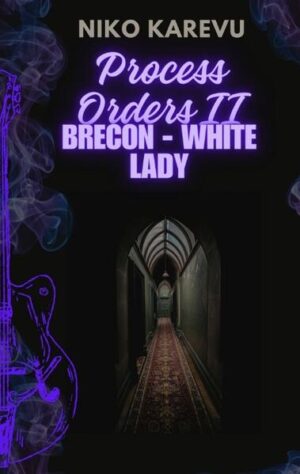 Leadsänger Lourd Garvess der Dritte ist spurlos verschwunden und lässt seinen Freund Ennis Kinnear gebrochen zurück. Doch die Tour der Process Orders steht an. Keine Zeit, sich auf die Suche zu machen. Erster Halt: Graig I Nos Castle, eine ehemalige Lungenklinik, die einem alten Freund Lyddie's gehört. Während die Band nach Ersatz sucht, müssen Lyddie und Sir Ers Lockwood dem Spuck in seinem Anwesen auf den Grund gehen. Doch dann erwacht Ennis Blut überströhmt und im Fieberwahn. Ist das der Fluch der weißen Lady? In Brecon - White Lady tauchen wir ein in Lourd Garvess familiäre Hintergründe und Ennis coming out. Die Liebes- und Erfolgsgeschichte der Band Process Orders hatte so viel Zuspruch, dass der zweite Teil sowohl als ein Prequel als auch eine Fortsetzung um Lourd, Ennis, Maschine, Kate und Eyrie zu verstehen ist.