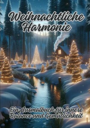 "Weihnachtliche Harmonie: Ein Ausmalbuch für innere Balance und Gemütlichkeit" entführt die Leser in eine Welt der besinnlichen Stimmung und inneren Ausgeglichenheit während der Weihnachtszeit. Die Seiten dieses Buches sind liebevoll gestaltet und bieten eine Vielzahl von Motiven, die dazu dienen, eine Atmosphäre der Harmonie und Gemütlichkeit zu schaffen. Tauchen Sie ein in die weihnachtliche Harmonie und lassen Sie sich von den einfühlsamen Illustrationen inspirieren, um eine entspannte Auszeit inmitten der festlichen Jahreszeit zu genießen.