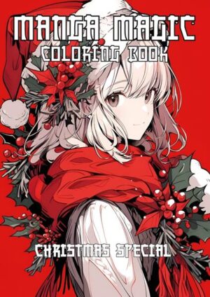 Begeben Sie sich auf eine festliche Reise mit unserem bezaubernden „MAGIC MANGA Coloring Book - Christmas Special“ - der perfekten Mischung aus Manga-Kunst und Weihnachtsstimmung! Tauchen Sie ein in den Zauber der Jahreszeit mit diesem speziell zusammengestellten Malbuch, das eine entzückende Auswahl an herzerwärmenden Illustrationen zum Thema Weihnachten enthält. Im Inneren entdecken Sie eine bezaubernde Welt, in der Manga auf die Feiertage trifft. Von entzückenden Weihnachtsmännern bis hin zu skurrilen Winterszenen ist jede Seite eine Leinwand, die darauf wartet, mit Ihrer kreativen Note zum Leben erweckt zu werden. Diese einfachen, aber fesselnden Illustrationen sollen die Freude und den Geist von Weihnachten wecken und sie zu einem idealen Geschenk sowohl für Manga-Enthusiasten als auch für diejenigen machen, die ein einzigartiges und festliches Malerlebnis suchen. Entspannen Sie sich und verleihen Sie gemütlichen Winterlandschaften, festlichen Charakteren und entzückenden Weihnachtsdekorationen Ihr persönliches Flair. „MAGIC MANGA Coloring Book - Christmas Special“ ist perfekt für Künstler aller Niveaus und bietet einen wunderbaren Ausflug in die Magie der Jahreszeit. - - - - - - Embark on a festive journey with our enchanting “MAGIC MANGA Coloring Book - Christmas Special” - the perfect mix of manga art and Christmas spirit! Immerse yourself in the magic of the season with this specially curated coloring book, featuring a delightful selection of heartwarming Christmas-themed illustrations. Inside, you'll discover an enchanting world where manga meets the holidays. From adorable Santas to whimsical winter scenes, each page is a canvas waiting to be brought to life with your creative touch. These simple yet captivating illustrations are designed to evoke the joy and spirit of Christmas, making them an ideal gift for both manga enthusiasts and those looking for a unique and festive painting experience. Relax and add your personal flair to cozy winter landscapes, festive characters and adorable Christmas decorations. Perfect for artists of all levels, “MAGIC MANGA Coloring Book - Christmas Special” offers a wonderful foray into the magic of the season.