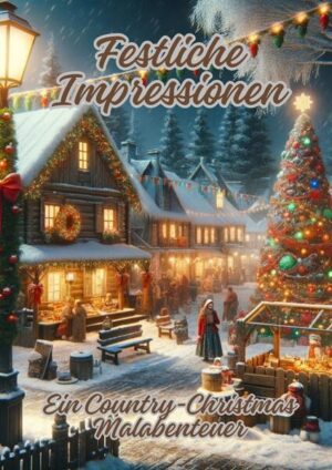 In "Festliche Impressionen: Ein Country-Christmas Malabenteuer" erleben die Leser eine fesselnde Reise durch die zauberhafte Welt der Country-Christmas-Traditionen. Das Buch bietet eine Vielzahl von ansprechenden Malvorlagen, die von festlichen Szenen auf dem Land inspiriert sind, von gemütlichen Bauernhöfen und verschneiten Landschaften bis hin zu traditionellen Weihnachtsmärkten und ländlichen Feierlichkeiten. Es lädt dazu ein, die einzigartige Schönheit und Herzlichkeit einer ländlichen Weihnacht durch künstlerische Ausdrucksmöglichkeiten zu erkunden und zu genießen.