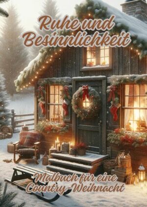 In "Ruhe und Besinnlichkeit: Malbuch für eine Country-Weihnacht" stehen Entspannung und Besinnlichkeit im Mittelpunkt. Das Buch entführt die Leser in die ruhige und friedliche Welt einer ländlichen Weihnacht und lädt dazu ein, diese Gelassenheit durch das Ausmalen festzuhalten. Es bietet eine Auswahl von Ausmalseiten, die von heimeligen Weihnachtsszenen auf dem Land, sanften Winterlandschaften und traditionellen ländlichen Bräuchen inspiriert sind und die perfekte Möglichkeit bieten, in der hektischen Vorweihnachtszeit zur Ruhe zu kommen und in eine festliche Stimmung einzutauchen.