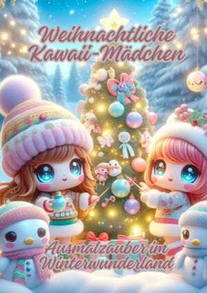 "Weihnachtliche Kawaii-Mädchen: Ausmalzauber im Winterwunderland" ist ein bezauberndes Malbuch, das die Welt der Kawaii-Kunst mit dem Zauber der Weihnachtszeit verbindet. Jede Seite bietet liebevoll gestaltete Illustrationen von niedlichen Kawaii-Mädchen in verschiedenen weihnachtlichen Szenarien - vom Schlittschuhlaufen über das Backen von Plätzchen bis hin zum Genießen der winterlichen Landschaft. Dieses Buch lädt dazu ein, in eine Welt voller Freude, Farbe und weihnachtlicher Magie einzutauchen und die bezaubernden Szenen mit kreativen Farben zum Leben zu erwecken.