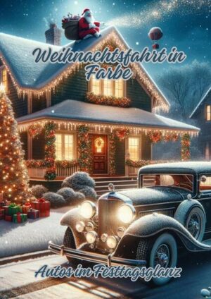 "Weihnachtsfahrt in Farbe: Autos im Festtagsglanz" ist ein einzigartiges Malbuch, das die festliche Stimmung der Weihnachtszeit mit dem Thema Autos verbindet. Jede Seite bietet liebevoll gestaltete Illustrationen von Autos, die mit Weihnachtsdekorationen geschmückt sind und in weihnachtlichen Szenarien fahren - von verschneiten Straßen bis hin zu festlich beleuchteten Städten. Dieses Buch lädt dazu ein, in eine Welt voller weihnachtlicher Freude und Fahrspaß einzutauchen und durch das Ausmalen der festlich geschmückten Fahrzeuge eine besondere Weihnachtsstimmung zu kreieren.