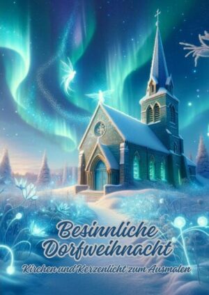 "Besinnliche Dorfweihnacht: Kirchen und Kerzenlicht zum Ausmalen" ist ein stimmungsvolles Malbuch, das die ruhige und besinnliche Atmosphäre einer Dorfweihnacht einfängt. Jede Seite bietet liebevoll gestaltete Illustrationen von idyllischen Dorfkirchen, umgeben von sanftem Kerzenlicht und winterlichen Szenen. Dieses Buch lädt dazu ein, in eine Welt voller Ruhe und festlicher Schönheit einzutauchen und durch das Ausmalen die besondere Stimmung der Dorfweihnacht zu genießen.