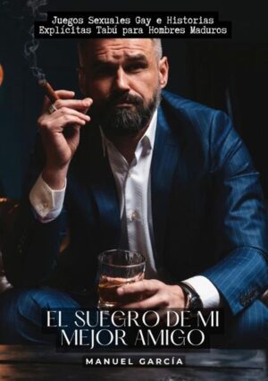 Este libro es una creación de Manuel García, una auténtica mina de placeres prohibidos y encuentros apasionados, diseñada especialmente para satisfacer los apetitos eróticos más audaces de los lectores adultos homosexuales. Prepárate para sumergirte en un torbellino de deseos inconfesables, en un universo erótico que arde de pasión y seducción. Con su escritura magnética y sensual, García estimula tus fantasías más secretas, llevándote en un viaje más allá de los límites de la intimidad masculina. La obra desafía las convenciones y rompe todos los tabúes, ofreciéndote un vistazo de los encuentros más explosivos, las conexiones más profundas y los placeres más extasiados. Las páginas de este libro revelan historias que te mantendrán pegado a las palabras, despertando un deseo que no podrás ignorar. Déjate llevar a mundos desconocidos, donde el pecado es el motor de las emociones más intensas. Los personajes creados por García se revelan en encuentros transgresores, en momentos de pasión desenfrenada, en una sinfonía de deseo que enciende tus fantasías más oscuras. La escritura provocativa y detallada de Manuel García es una explosión de sensualidad que te hará estremecer de placer. A través de sus relatos, te invita a explorar tu sexualidad sin inhibiciones, a entregarte a tus instintos más profundos, sin remordimientos ni restricciones. El presente trabajo de ficción es el pasaporte hacia un mundo de lujuria y aventuras prohibidas. No dejes escapar esta lectura que te llevará a un territorio de placer intenso, de sueños descarados y sensaciones que te harán estremecer la piel. Siéntate, relájate y regálate el placer de vivir una lectura que te brindará emociones sin límites, que estimulará tu imaginación y encenderá una llama de deseo que no podrá ser domada. Estos cuentos te están esperando, listos para llevarte más allá de los límites del placer, donde la pasión es soberana y el éxtasis es tu compañera de viaje.