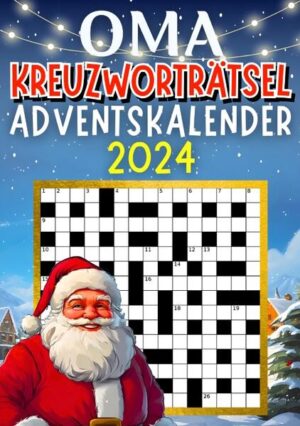 Halten Sie Ihr Gehirn fit - Studien zeigen, dass regelmäßiges Kreuzworträtsellösen das geistige Alter um bis zu zehn Jahre verjüngen kann. Das haben britische Forscher herausgefunden. Unser Adventskalender mit 48 Rätseln ist perfekt für Großmutter. Jeden Tag gibt es ein neues Rätsel, das Ihre Konzentration und Ihr Gedächtnis stärkt. Die Lösungen sind immer dabei, damit Sie Ihre Antworten überprüfen können. Warum Kreuzworträtsel? Sie sind eine erholsame Pause vom Bildschirm, trainieren das Gehirn und sind das ideale Weihnachtsgeschenk - kreativ und sinnvoll zugleich.   Jetzt bestellen und das perfekte Weihnachtsgeschenk sichern!