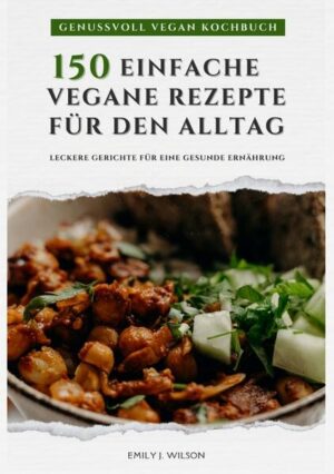 Genussvoll Vegan Kochbuch: 150 einfache vegane Rezepte für den Alltag - leckere Gerichte für eine gesunde Ernährung (Vegane Küche) In "Genussvoll Vegan Kochbuch: 150 einfache vegane Rezepte für den Alltag - leckere Gerichte für eine gesunde Ernährung" erwartet dich eine Vielfalt köstlicher und einfacher veganer Rezepte, die deinen Alltag bereichern werden. Als erfahrene Ernährungsberaterin weiß ich, wie wichtig es ist, sich ausgewogen und gesund zu ernähren, ohne dabei auf den Genuss zu verzichten. Entdecke eine Fülle von Gerichten aus der pflanzlichen Küche, die nicht nur deinen Gaumen verwöhnen, sondern auch deiner Gesundheit zugutekommen. Von herzhaften Hauptgerichten bis hin zu verlockenden Desserts bietet dieses Kochbuch eine breite Palette an Optionen für jede Gelegenheit. Meine Rezepte decken alle Aspekte der veganen Ernährung ab, einschließlich gesunder Meal-Prep-Ideen, köstlicher Backrezepte und einfacher vegane Snackideen. Ob du bereits ein erfahrener Koch bist oder gerade erst anfängst, dich vegan zu ernähren, meine klaren Anleitungen und nützlichen Tipps machen das Kochen zu einem einfachen und unterhaltsamen Erlebnis. Lass dich von der Vielfalt und Kreativität der veganen Küche inspirieren und entdecke neue Lieblingsgerichte, die du immer wieder genießen wirst. Mit "Genussvoll Vegan Kochbuch" wird das Kochen zu einem unkomplizierten Vergnügen, das nicht nur dich, sondern auch deine Familie und Freunde begeistern wird.